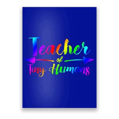 Cute Teacher Of Tiny Hu Kindergarten Teacher Cute Gift Poster