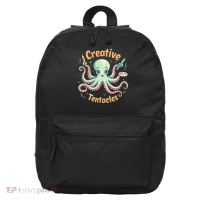 Creative Tentacles Octopus Artist 16 in Basic Backpack