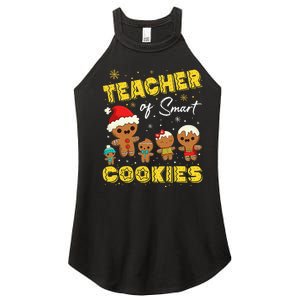 Christmas Teacher Of Smart Cookies Xmas Teacher Cookies Women's Perfect Tri Rocker Tank