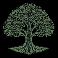 Chakra Tree Of Life Enlightenment Meditation Empath Yoga Drawstring Bag