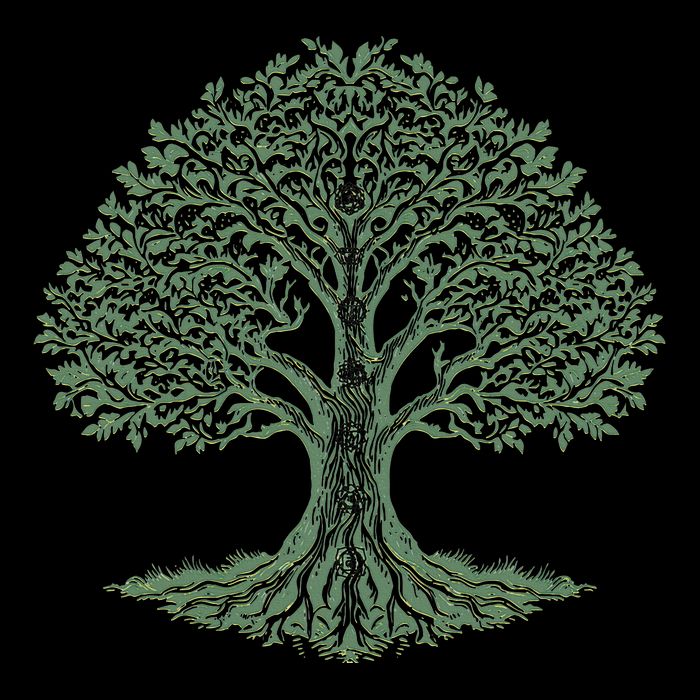 Chakra Tree Of Life Enlightenment Meditation Empath Yoga Drawstring Bag