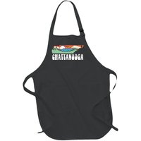 Chattanooga Tennessee Outdoor Adventure and Nature Hiking Full-Length Apron With Pockets