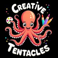 Creative Tentacles Octopus Artist Cooling Performance Crew T-Shirt