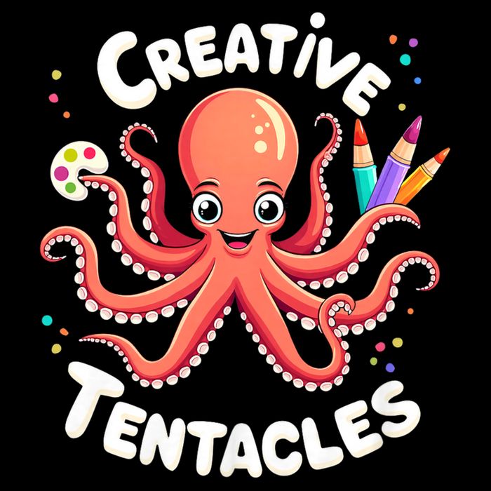 Creative Tentacles Octopus Artist Cooling Performance Crew T-Shirt
