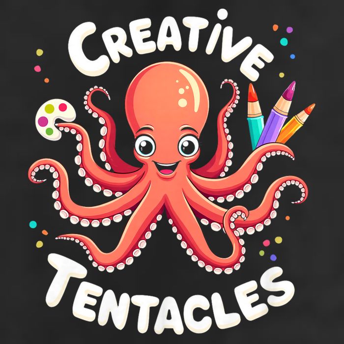 Creative Tentacles Octopus Artist 11oz C Handle Ceramic Mug