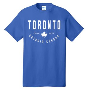 Ca Toronto Ontario Canadian Maple Leaf Great Gift Tall T-Shirt