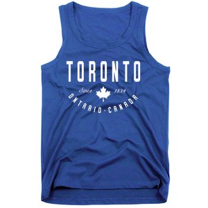 Ca Toronto Ontario Canadian Maple Leaf Great Gift Tank Top