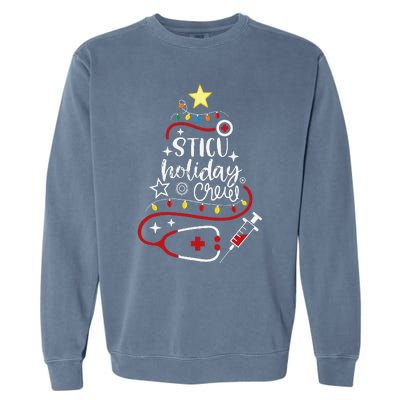 Christmas Teacher Of Smart Cookies Funny Cute Gingerbread Garment-Dyed Sweatshirt