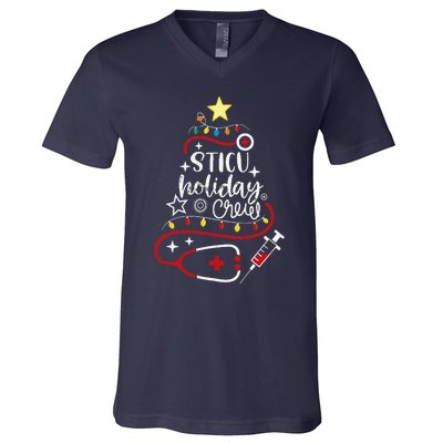 Christmas Teacher Of Smart Cookies Funny Cute Gingerbread V-Neck T-Shirt