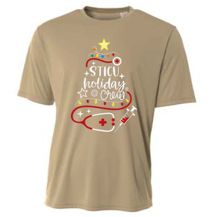 Christmas Teacher Of Smart Cookies Funny Cute Gingerbread Cooling Performance Crew T-Shirt