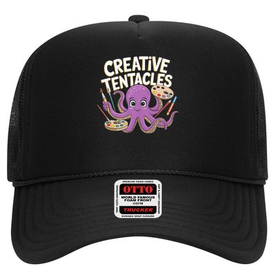 Creative Tentacles Octopus Artist Trucker Hat