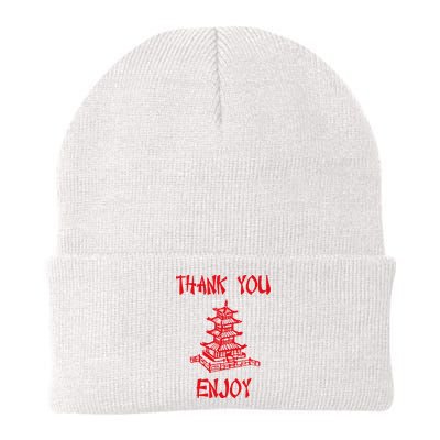 Chinese Take Out Thank You Enjoy Halloween 2020 Costume Beanie