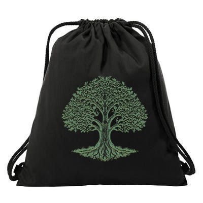 Chakra Tree Of Life Enlightenment Meditation Empath Yoga Drawstring Bag