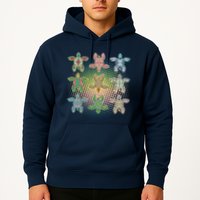 Colorful Tribal Pattern Sea Turtles Hoodie