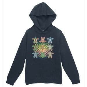 Colorful Tribal Pattern Sea Turtles Urban Pullover Hoodie