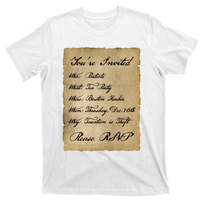 Colonial Tea Party Taxation Is Theft 1776 2A Boston USA T-Shirt