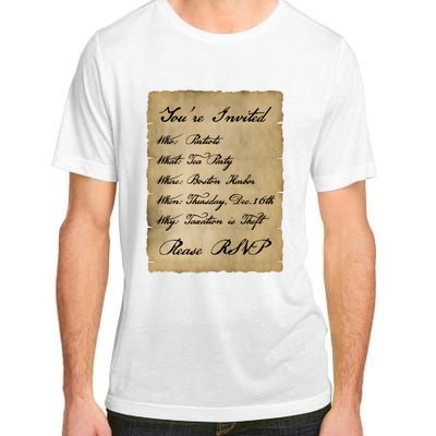 Colonial Tea Party Taxation Is Theft 1776 2A Boston USA Adult ChromaSoft Performance T-Shirt