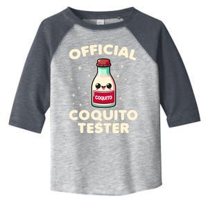 Coquito Tester Puerto Rican Coquito Christmas Toddler Fine Jersey T-Shirt