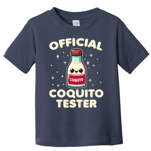 Coquito Tester Puerto Rican Coquito Christmas Toddler T-Shirt