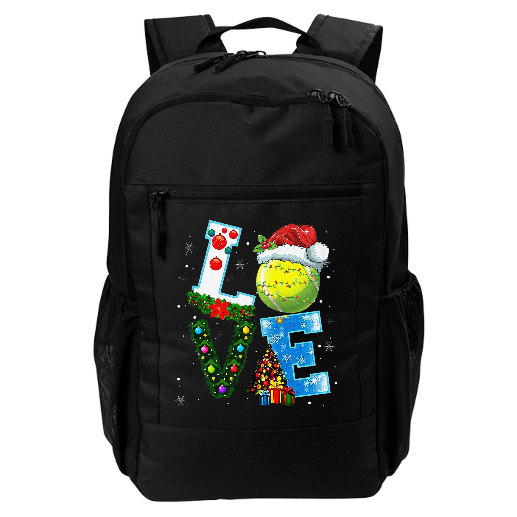 Christmas Tennis Players Lovers Xmas Backpack