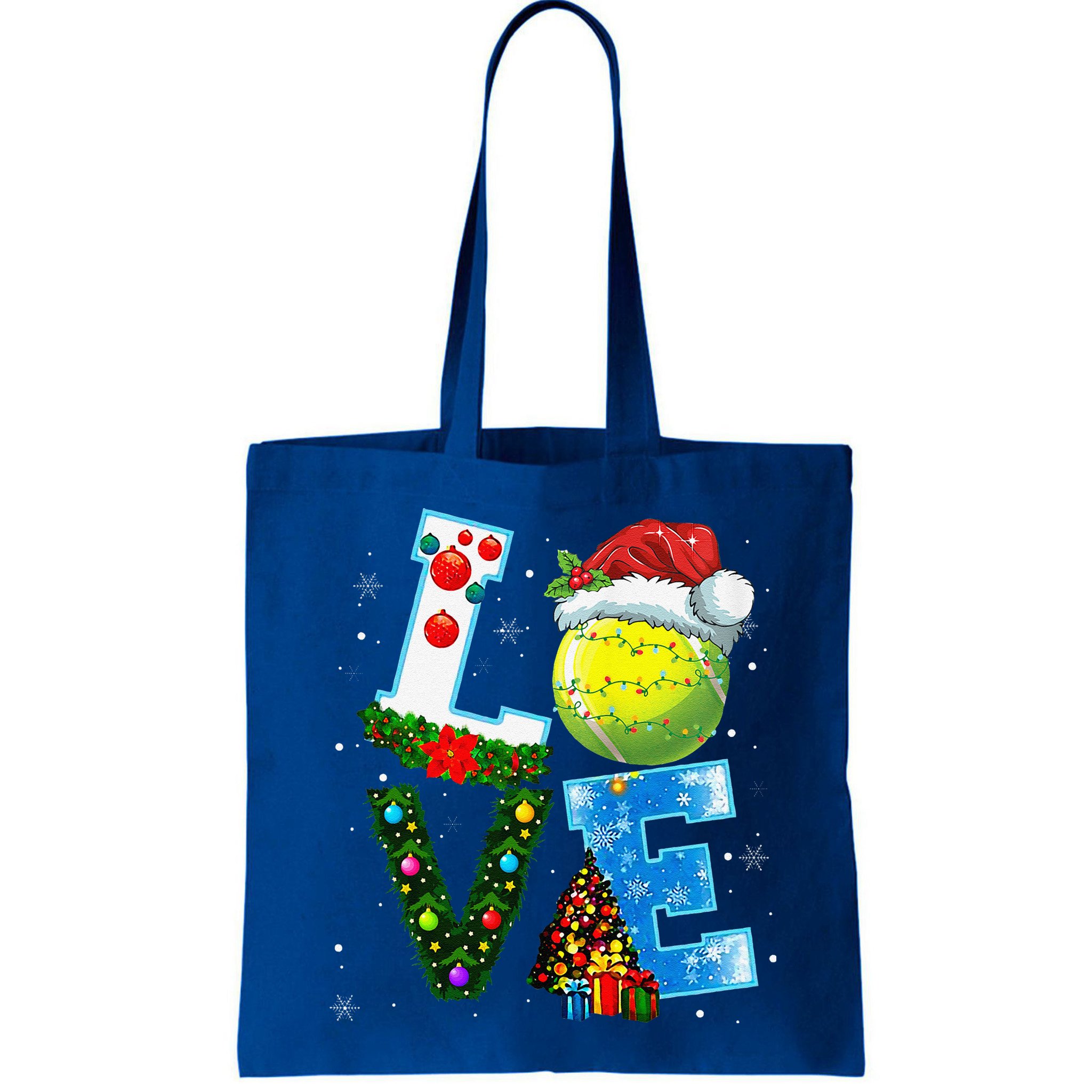 Christmas Tennis Players Lovers Xmas Bag