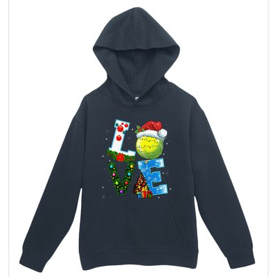 Christmas Tennis Players Lovers Xmas Urban Pullover Hoodie