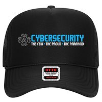 Cybersecurity The Paranoid IT Analyst Programmer Hacker Trucker Hat