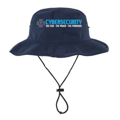 Cybersecurity The Paranoid IT Analyst Programmer Hacker Legacy Cool Fit Booney Bucket Hat