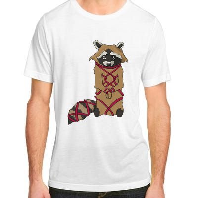 Cute Trash Panda Racoon Shibari Rope Bondage Kawaii Adult ChromaSoft Performance T-Shirt