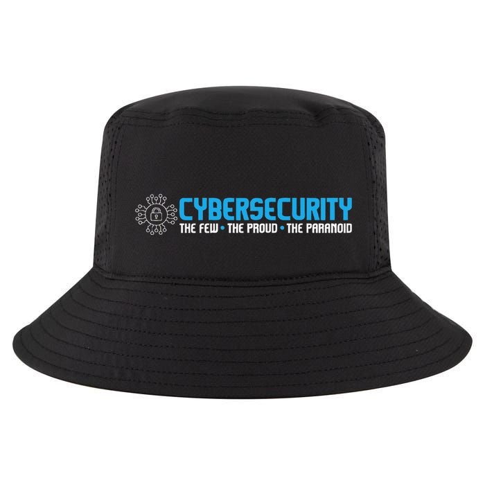 Cybersecurity The Paranoid It Analyst Programmer Hacker Cool Comfort Performance Bucket Hat