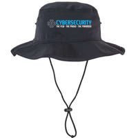 Cybersecurity The Paranoid It Analyst Programmer Hacker Legacy Cool Fit Booney Bucket Hat