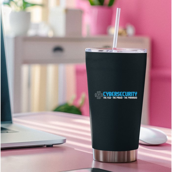 Cybersecurity The Paranoid It Analyst Programmer Hacker Permanent Decal Sticker