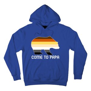 Come To Papa Bear Pride Flag Gift Hoodie