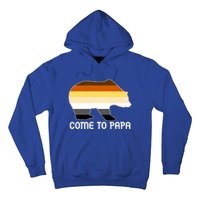 Come To Papa Bear Pride Flag Gift Hoodie