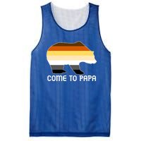 Come To Papa Bear Pride Flag Gift Mesh Reversible Basketball Jersey Tank