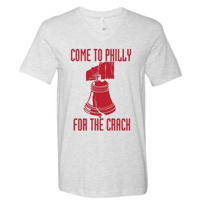 Come To Philly For Crack V-Neck T-Shirt