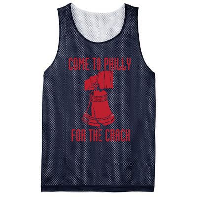 Come To Philly For Crack Mesh Reversible Basketball Jersey Tank