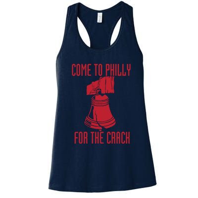 Come To Philly For Crack Women's Racerback Tank