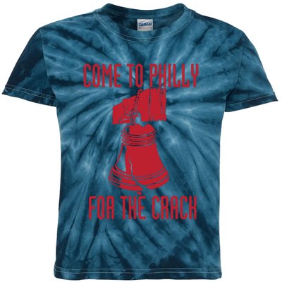 Come To Philly For Crack Kids Tie-Dye T-Shirt