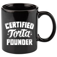 Certified Torta Pounder 11oz C Handle Ceramic Mug