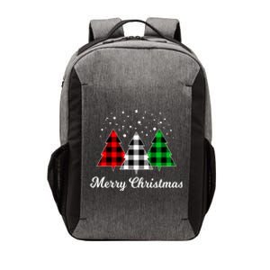 Christmas Tree Plaid Christmas Tree Merry Christmas Tree Vector Backpack