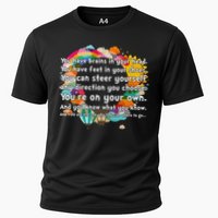 Cute The Places You'll Go Reading Book Fan Cooling Performance Crew T-Shirt
