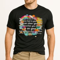 Cute The Places You'll Go Reading Book Fan Cooling Performance Crew T-Shirt