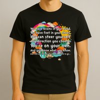 Cute The Places You'll Go Reading Book Fan T-Shirt