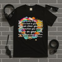 Cute The Places You'll Go Reading Book Fan T-Shirt