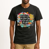 Cute The Places You'll Go Reading Book Fan Tall T-Shirt