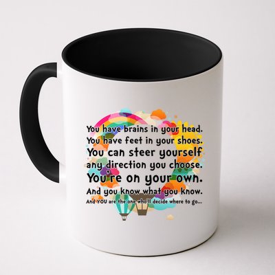 Cute The Places You'll Go Reading Book Fan Mug