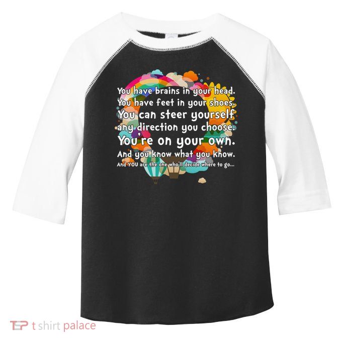 Cute The Places You'll Go Reading Book Fan Toddler Fine Jersey T-Shirt