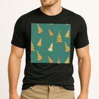 Christmas Trees Pattern Performance Shirt