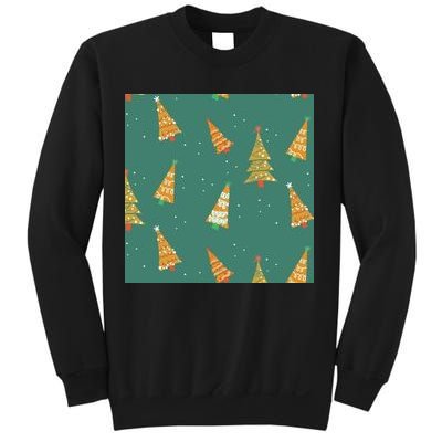 Christmas Trees Pattern Sweatshirt